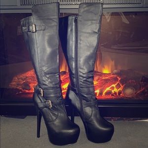 Ami Club Wear Knee High Boots